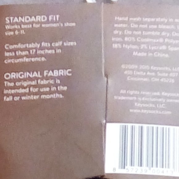 Brown Key Socks - Picture 2 of 2